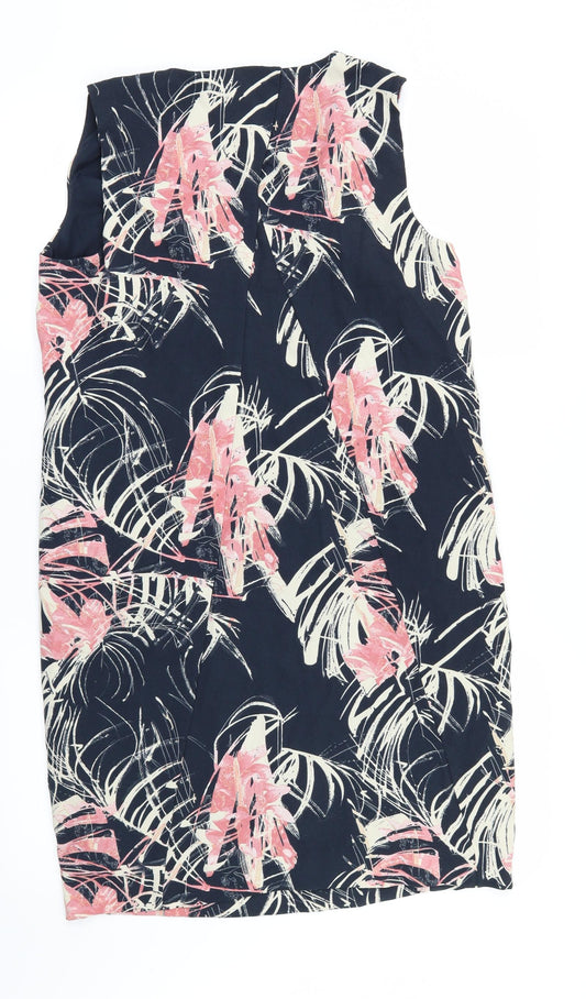 NEXT Womens Black Floral Mini Size 10