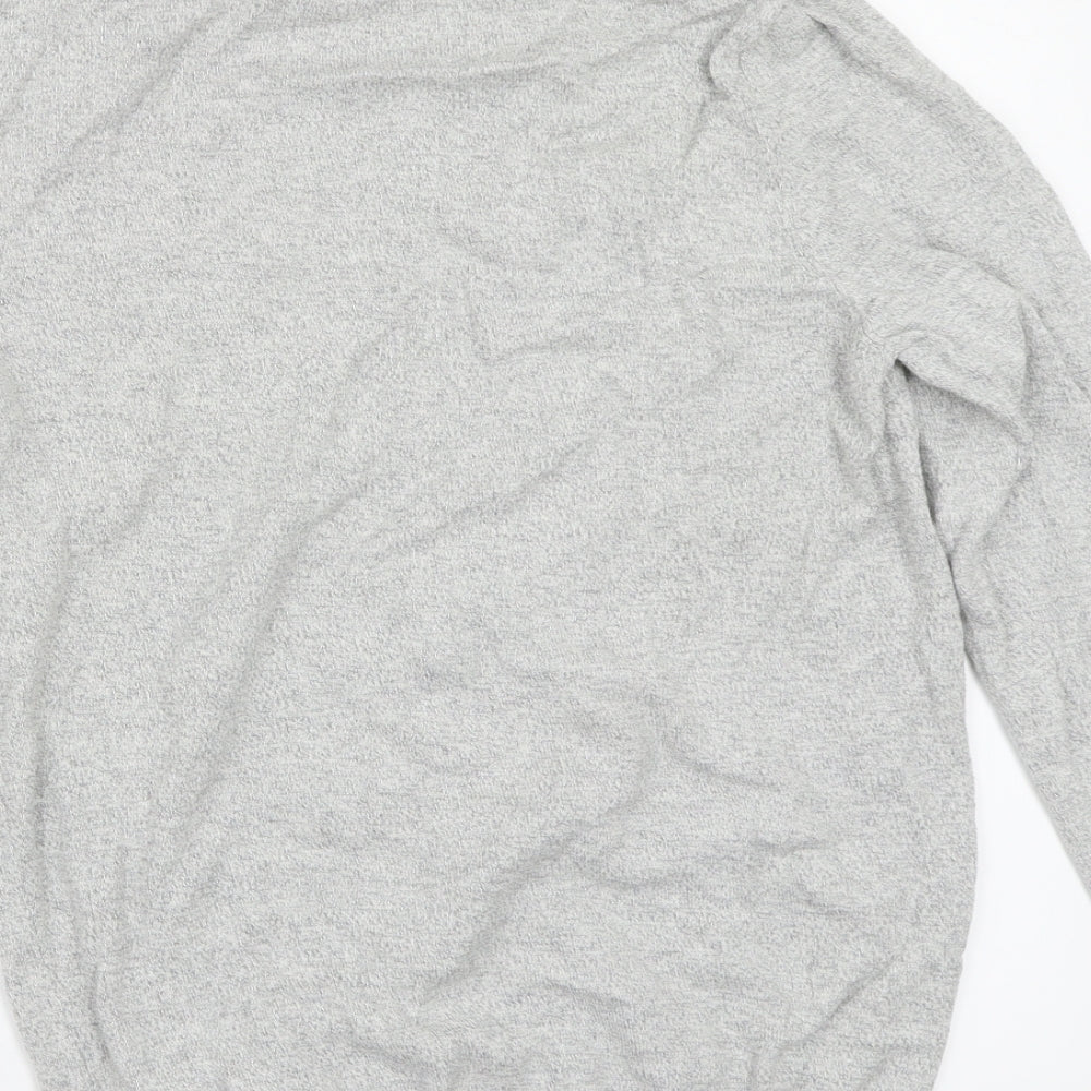 NEWLOOK Mens Grey Pullover Sweatshirt Size S