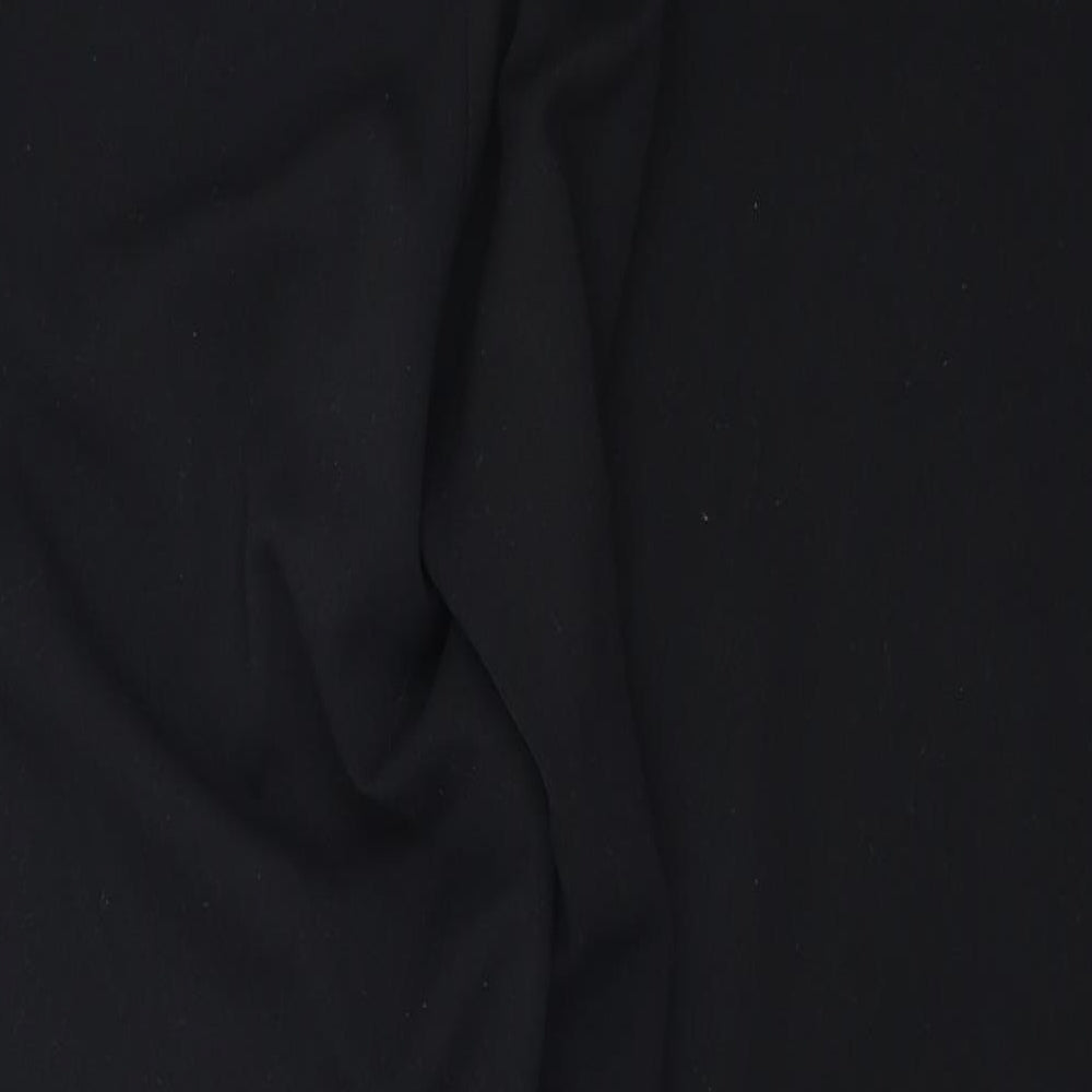 Womens UK Size 18 Anna Rose Regular Fit Black Trousers