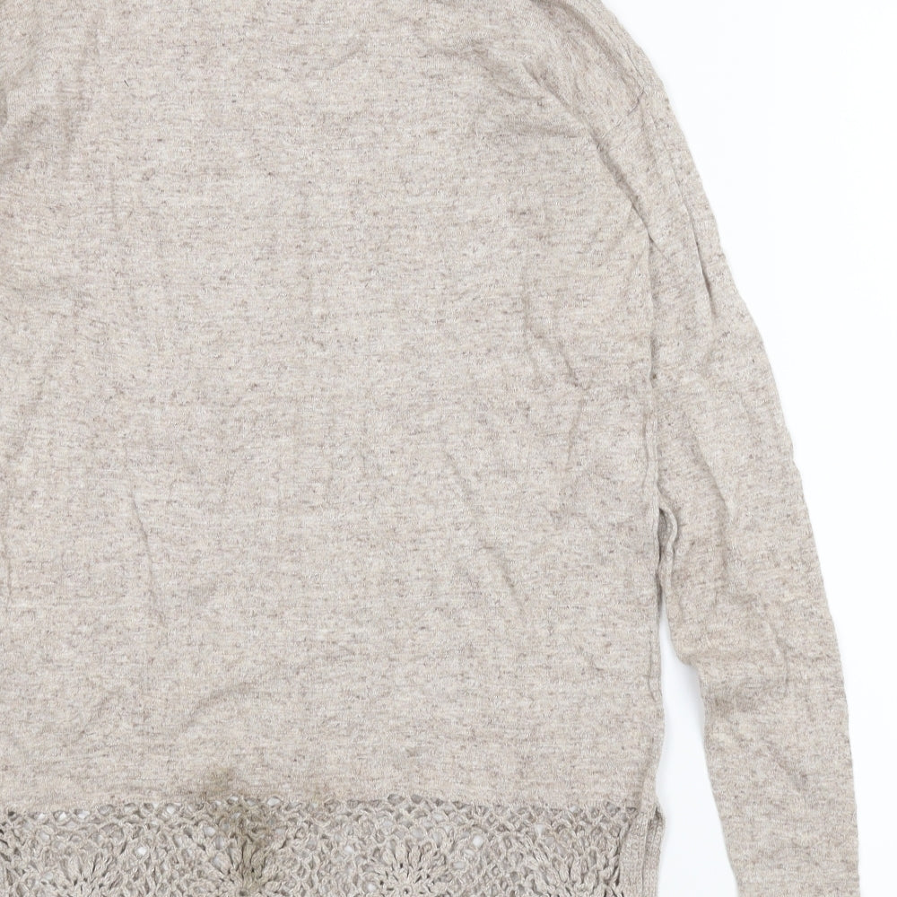 FatFace Womens Beige Basic Blouse Size 6