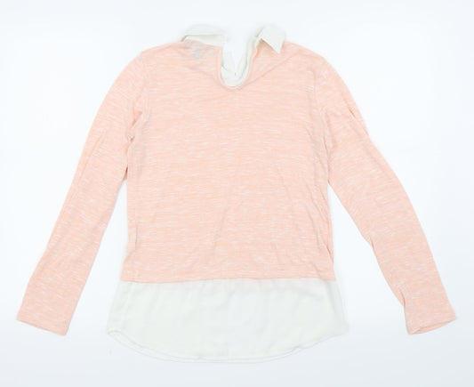 Primark Womens Pink Basic T-Shirt Size 6