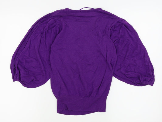 Primark Womens Purple Basic T-Shirt Size 8