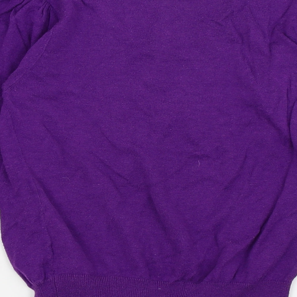Primark Womens Purple Basic T-Shirt Size 8