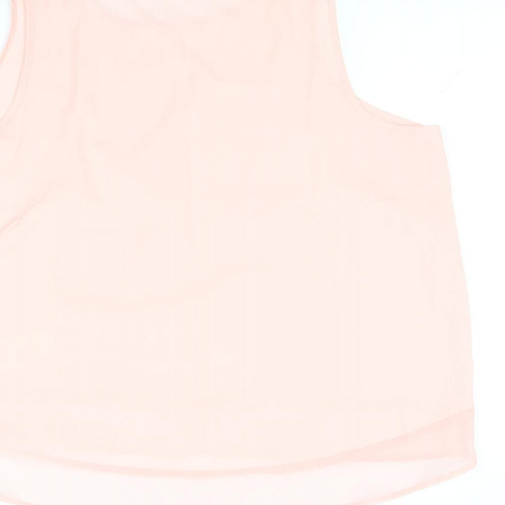 Womens UK Size 20 Atmosphere Pink Basic T-Shirt