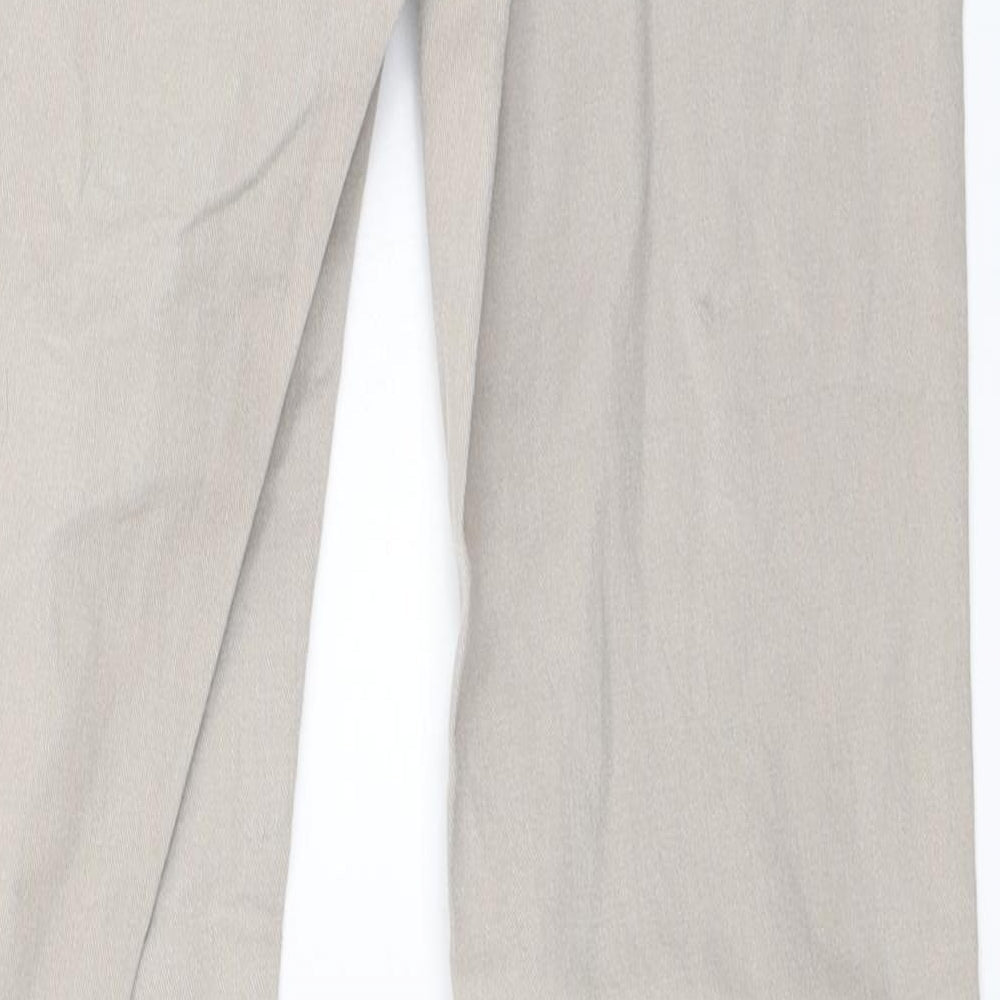Womens UK Size 6 H&M Regular Fit Skinny Beige Jeans