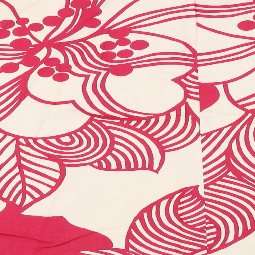 French Connection Womens Beige Floral A-Line Skirt Size 6