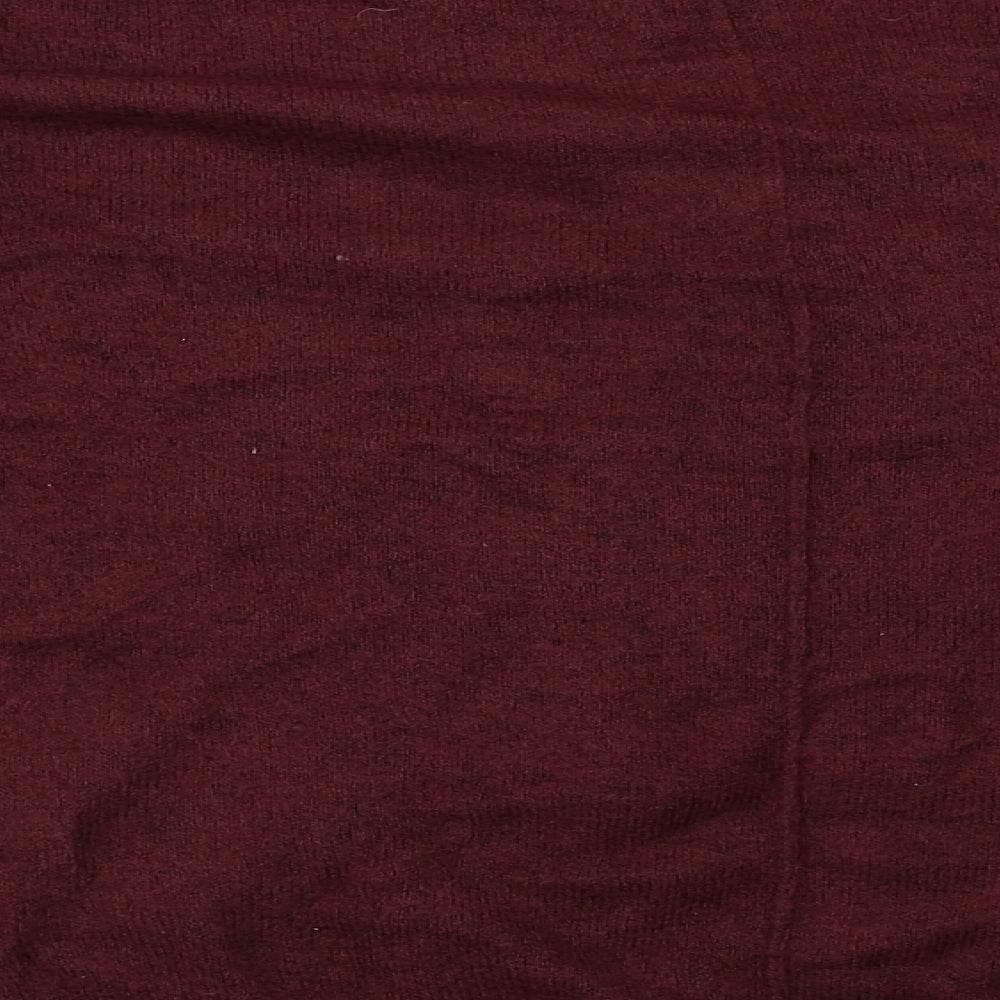 H&M Womens Red Pullover Jumper Size M