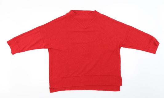 Redherring Womens Red Pullover Jumper Size 12