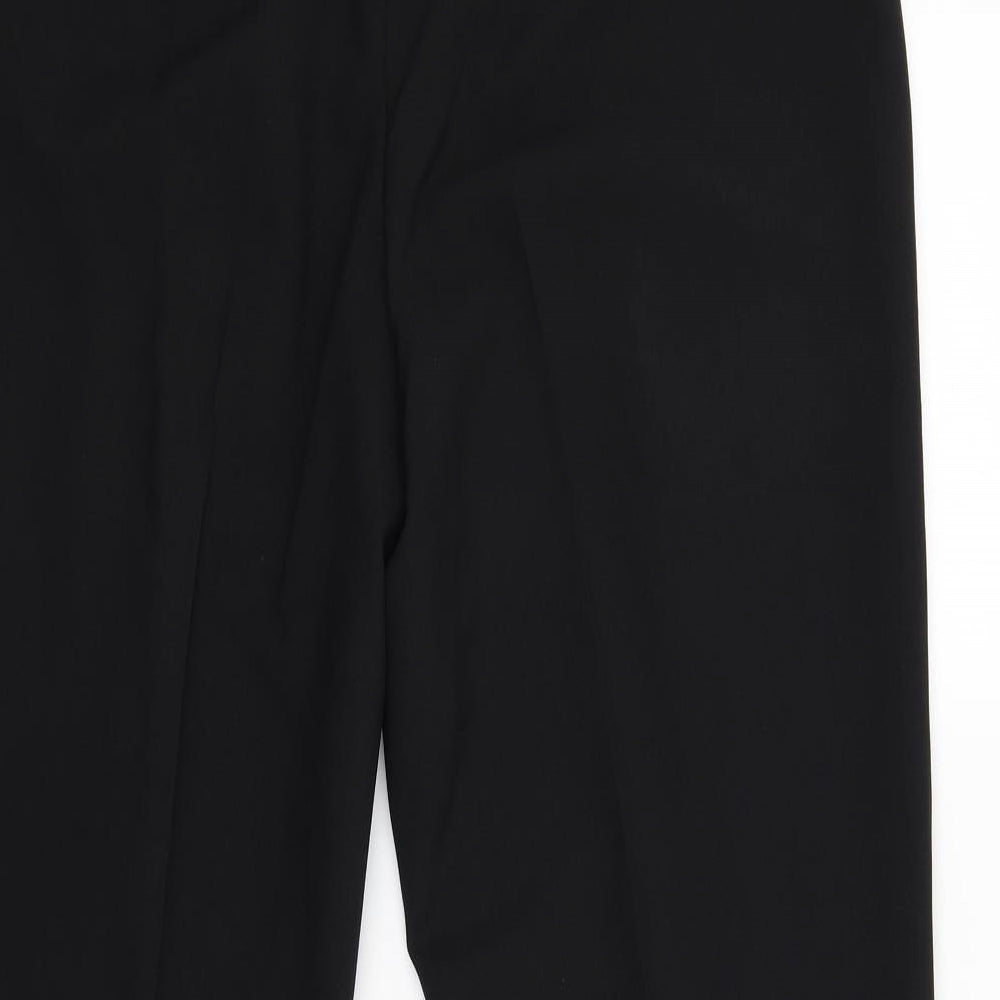 George Womens Black Trousers Size 14 L29 in