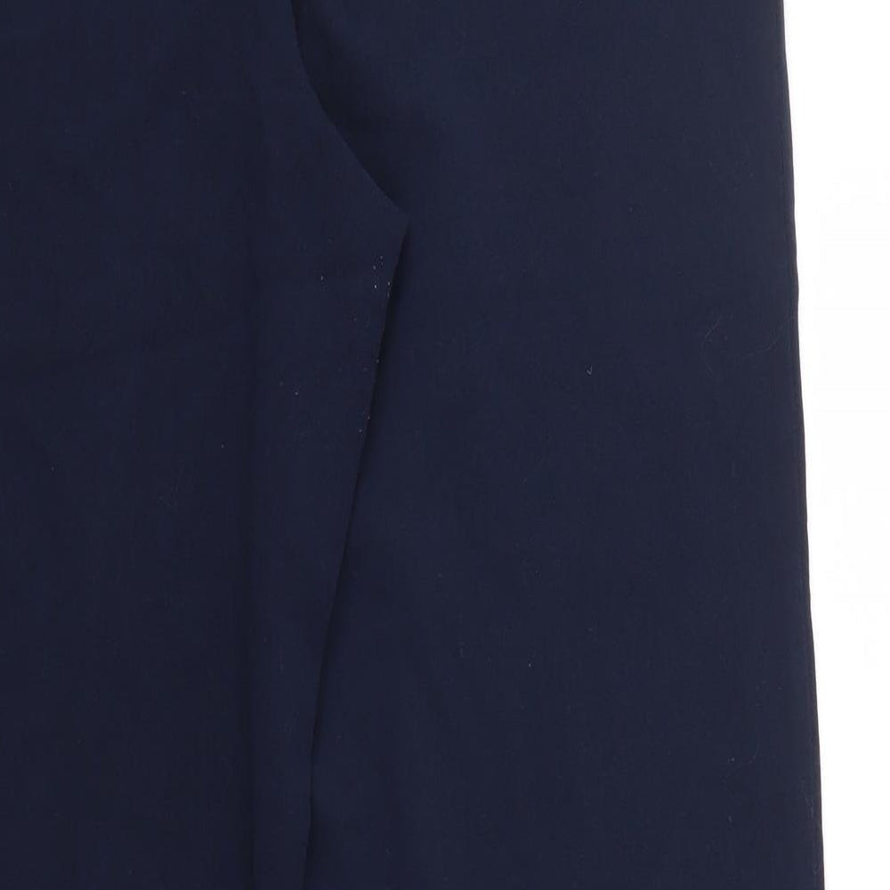 Isla Womens Blue Trousers Size 12 L27 in