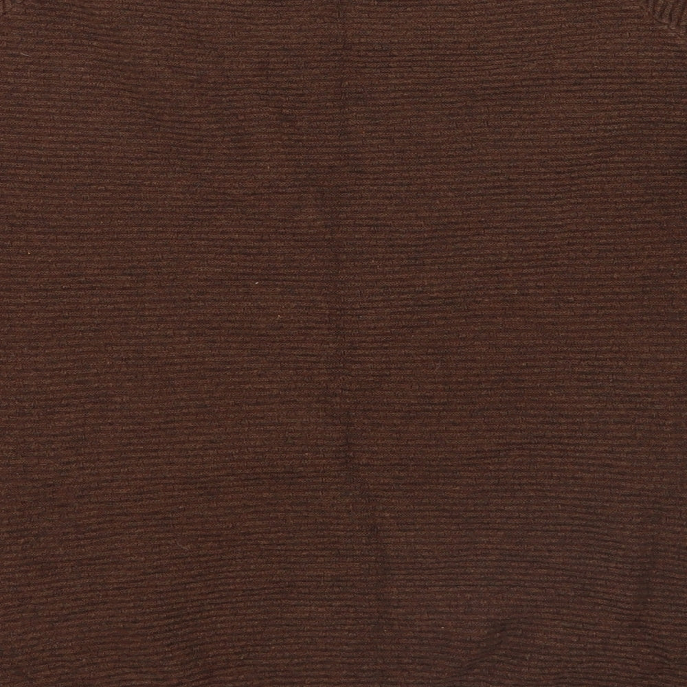ACW85 Mens Brown   Pullover Jumper Size M