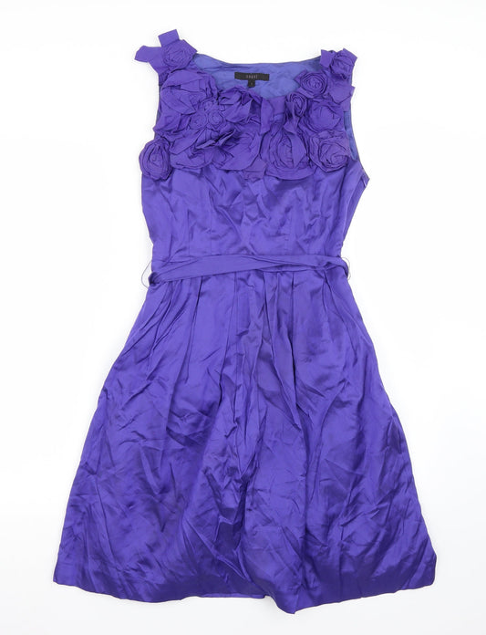 Coast Womens Purple Ball Gown Size 8