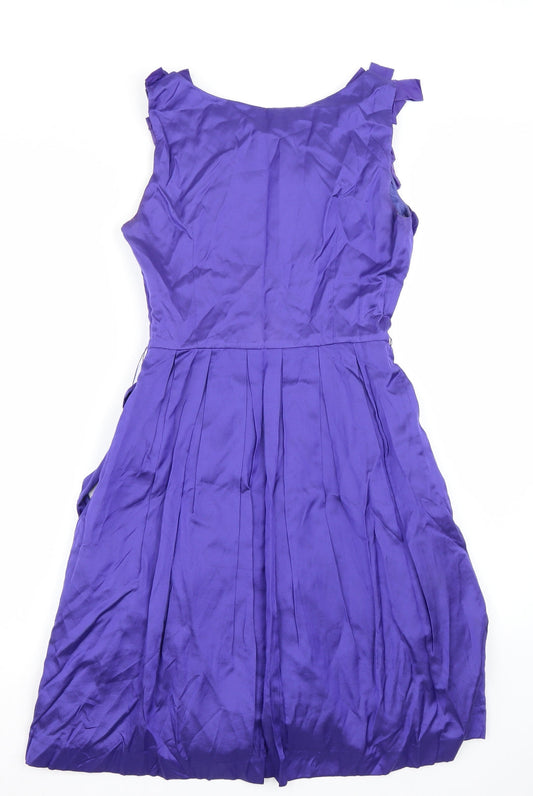 Coast Womens Purple Ball Gown Size 8