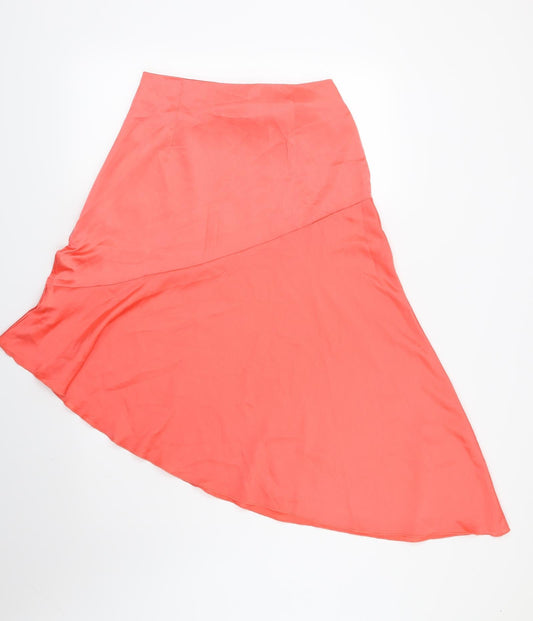 Missguided Womens Pink   A-Line Skirt Size 10
