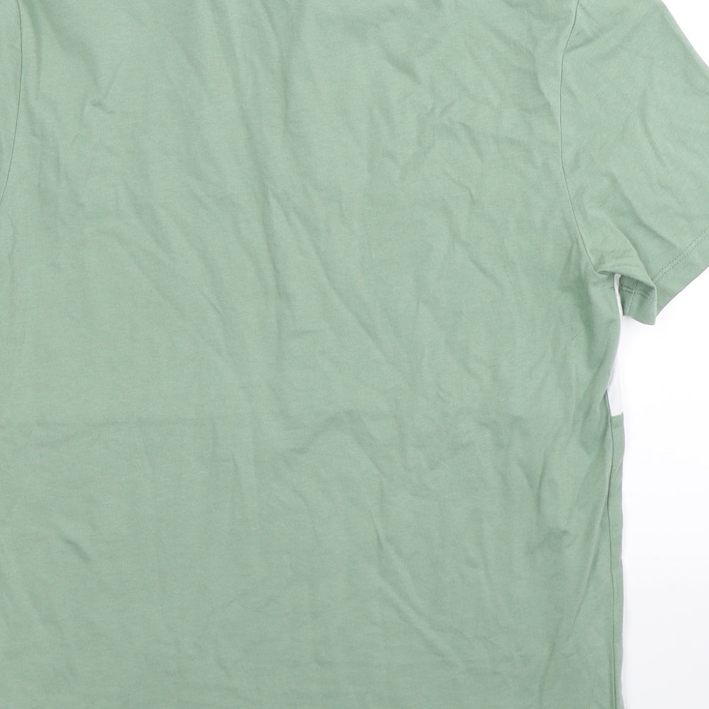 ASOS Mens Green Polo Size M