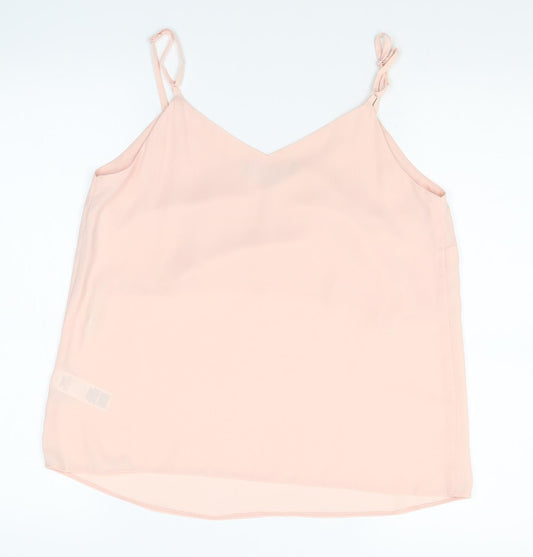 Womens UK Size 12 Dorothy Perkins Pink Basic Blouse