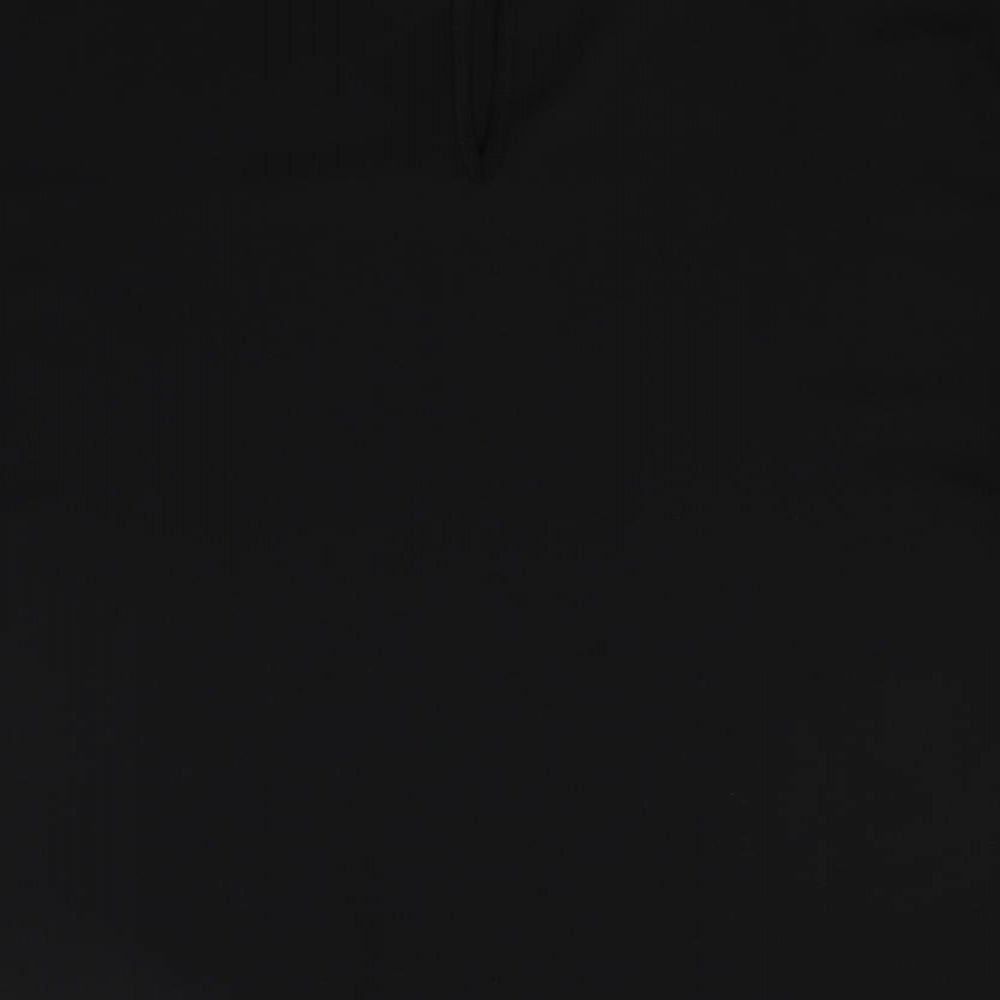 F&F Womens Black Basic Blouse Size 8