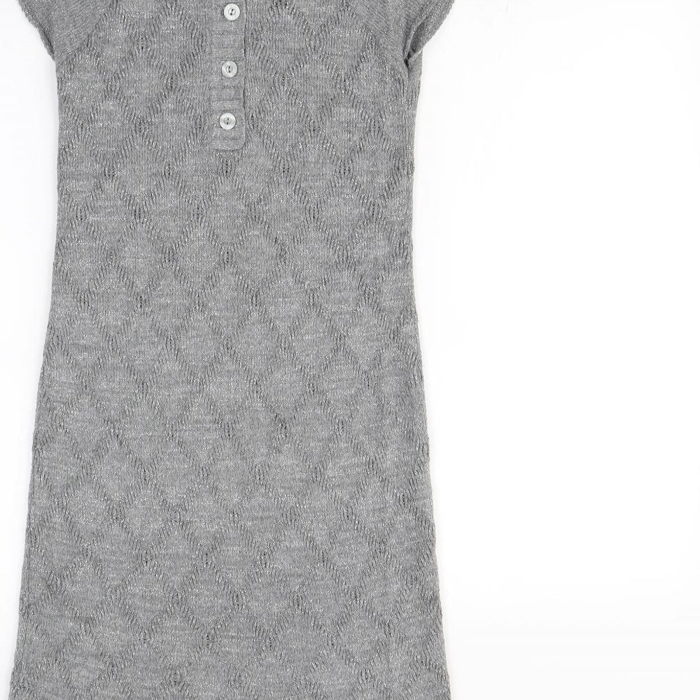 George Womens Grey Jumper Dress Size 8