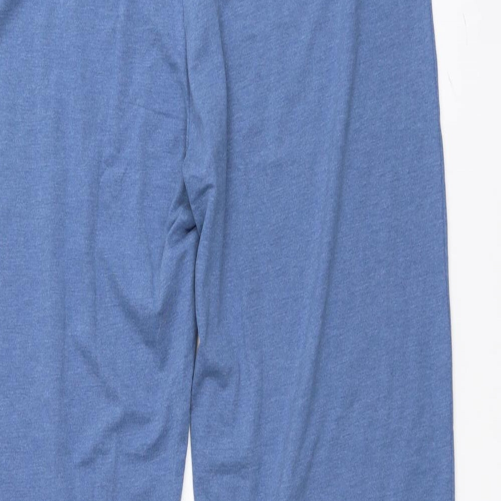 Womens UK Size L NEXT Regular Fit Sweatpants Blue Trousers