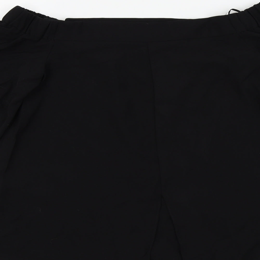 Womens UK Size 8 River Island Black Basic Blouse