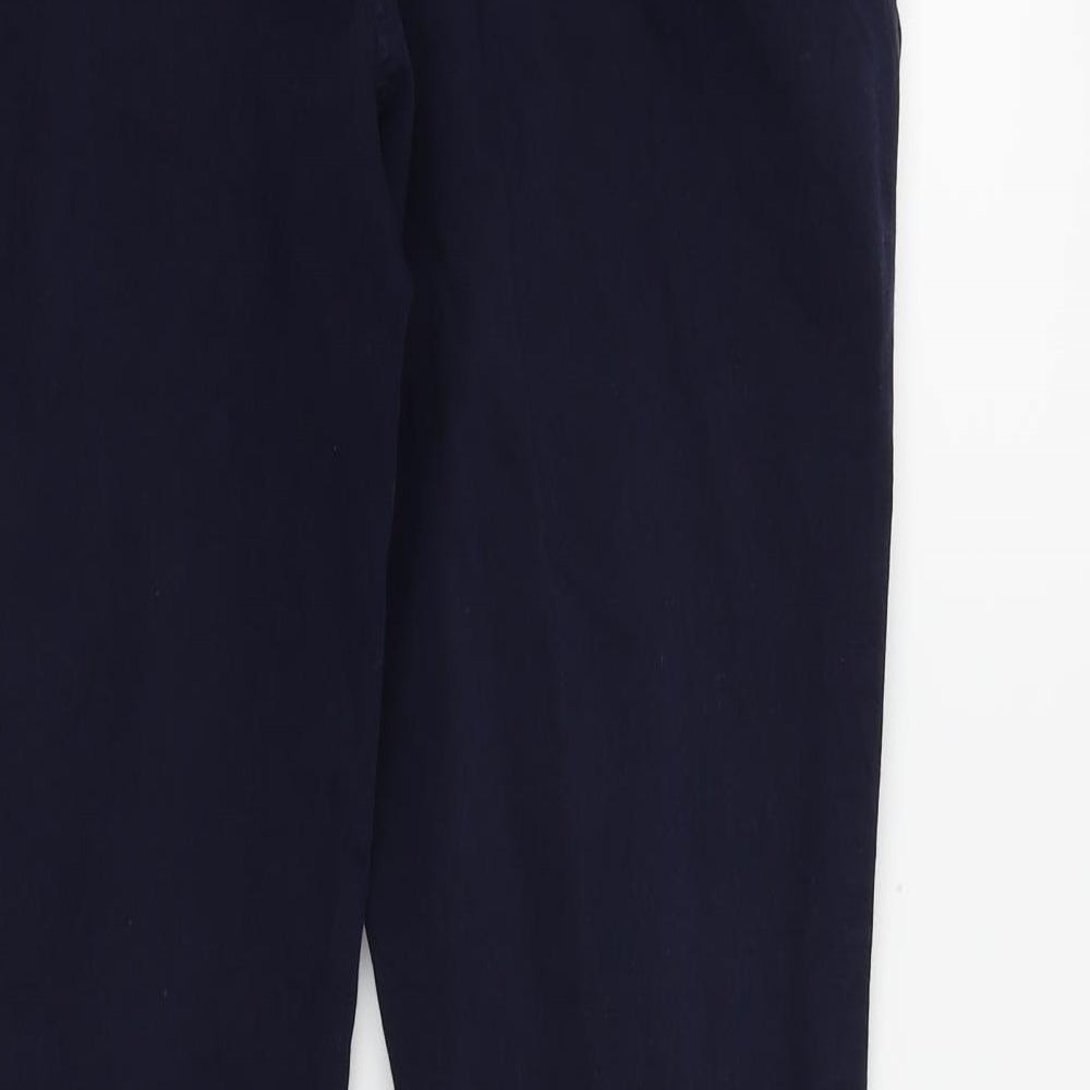NEXT Womens Blue Trousers Size 10 L29 in