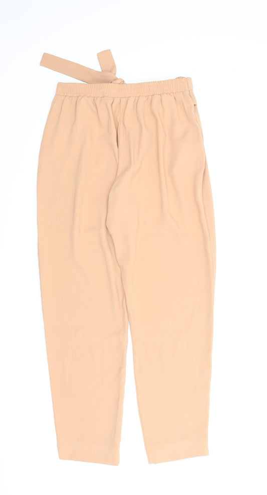 River Island Womens Beige Capri Trousers Size 10 L25 in