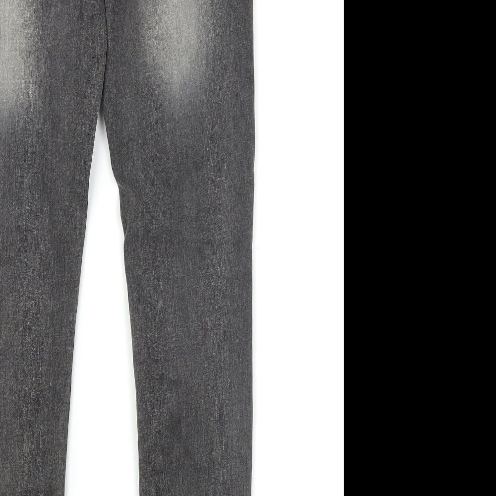Denim Co Girls Grey Denim Skinny Jeans Size 10-11 Years