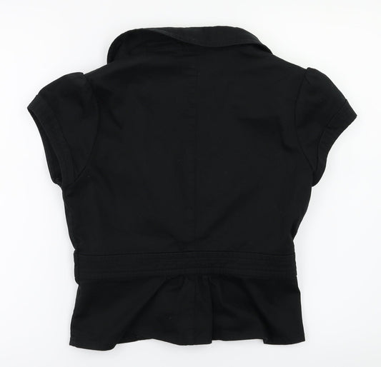 H&M Womens Black Jacket Size 10