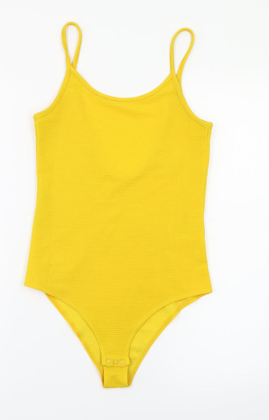 Womens UK Size 8 H&M One-Piece White Bodysuit