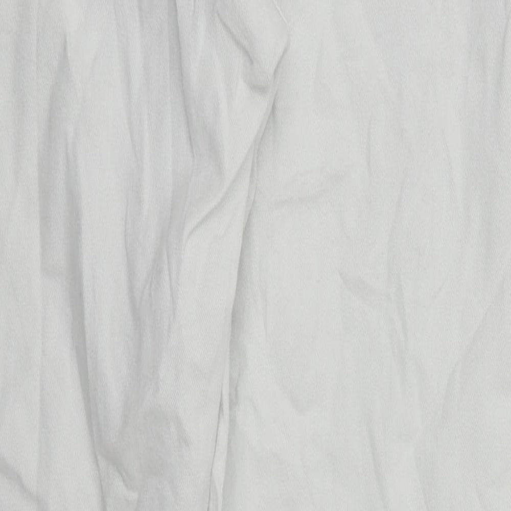 DAYS Womens White Straight Jeans Size 8 L29 in