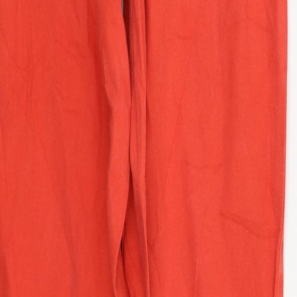 Pieces Womens Red Jegging Leggings Size M L25 in - leggings