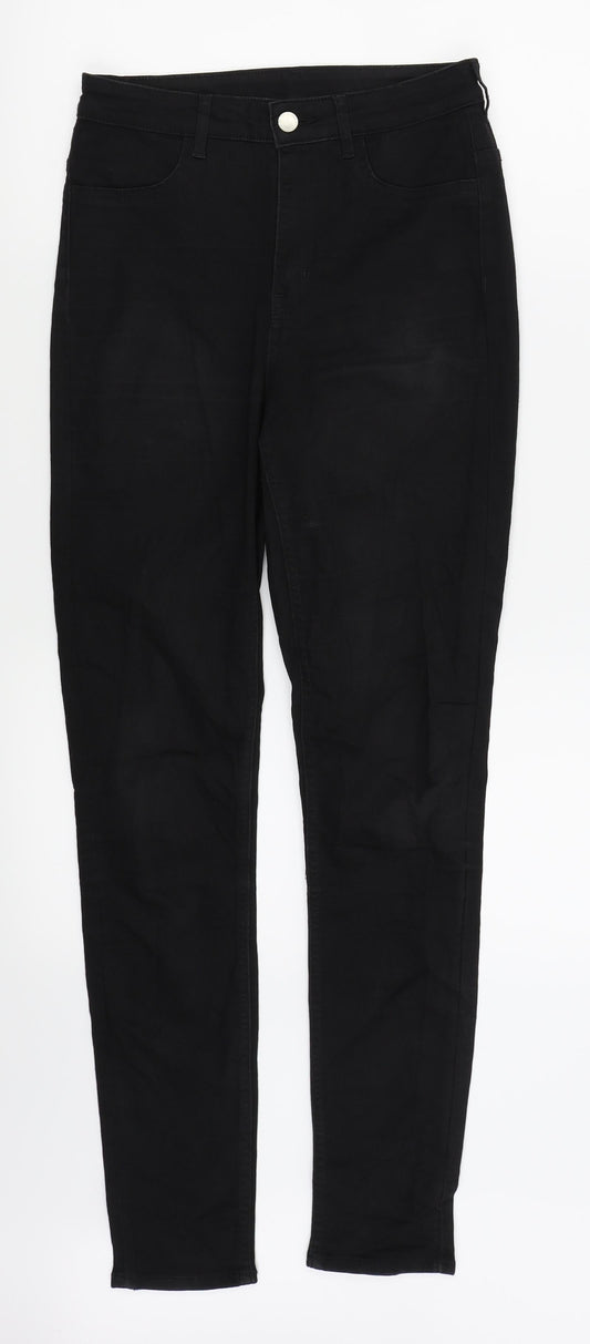 Womens UK Size 26 in Divided by H&M Regular Fit Skinny Black Jeans