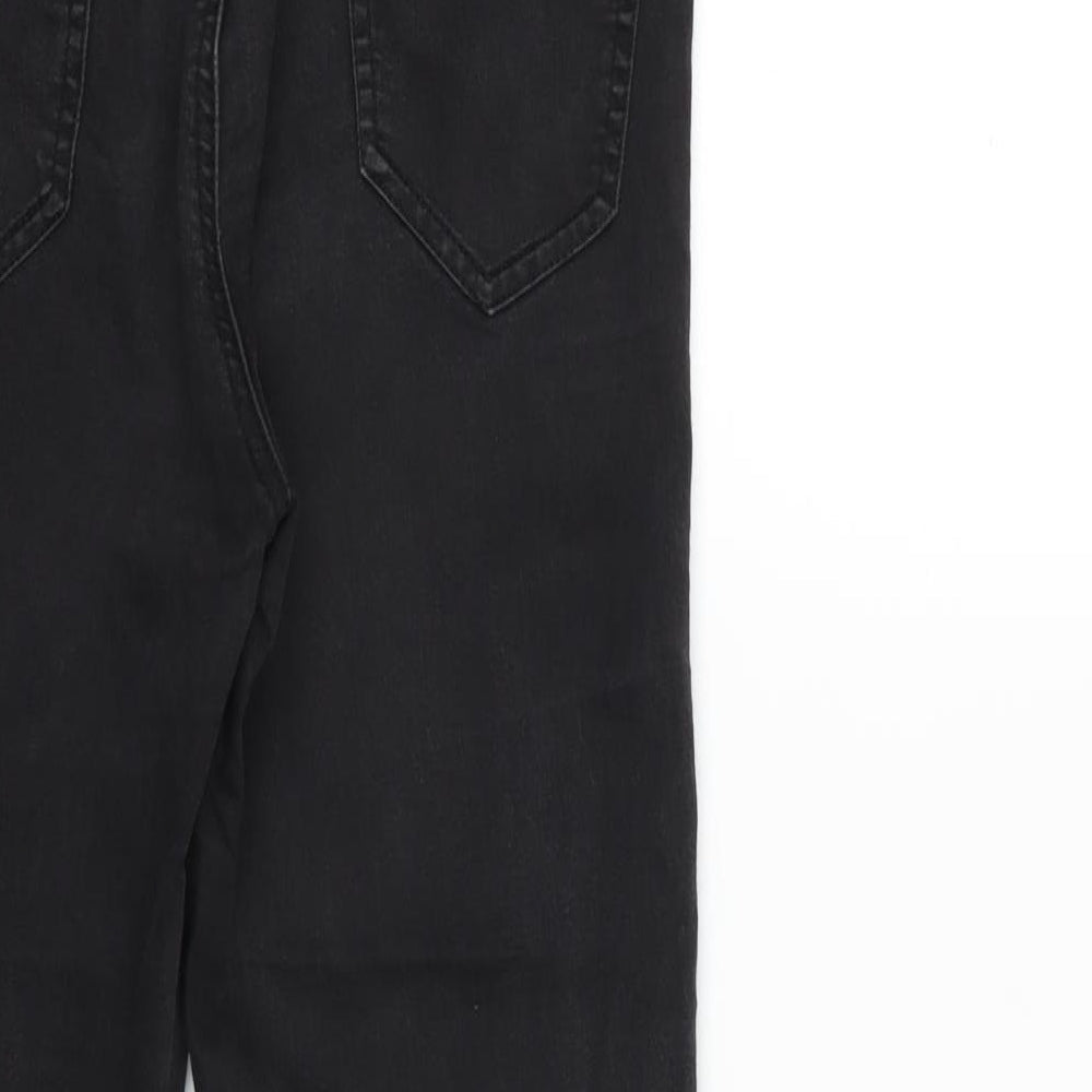 New Look Womens Black Denim Jegging Jeans Size 10 L28 in