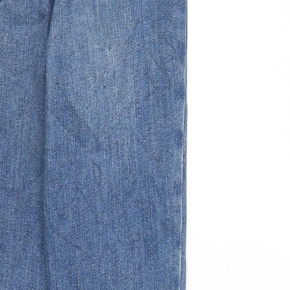 Womens UK Size 26 in Preworn Regular Fit Skinny Blue Jeans
