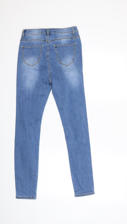 SheIn Womens Blue  Denim Skinny Jeans Size XS L26 in