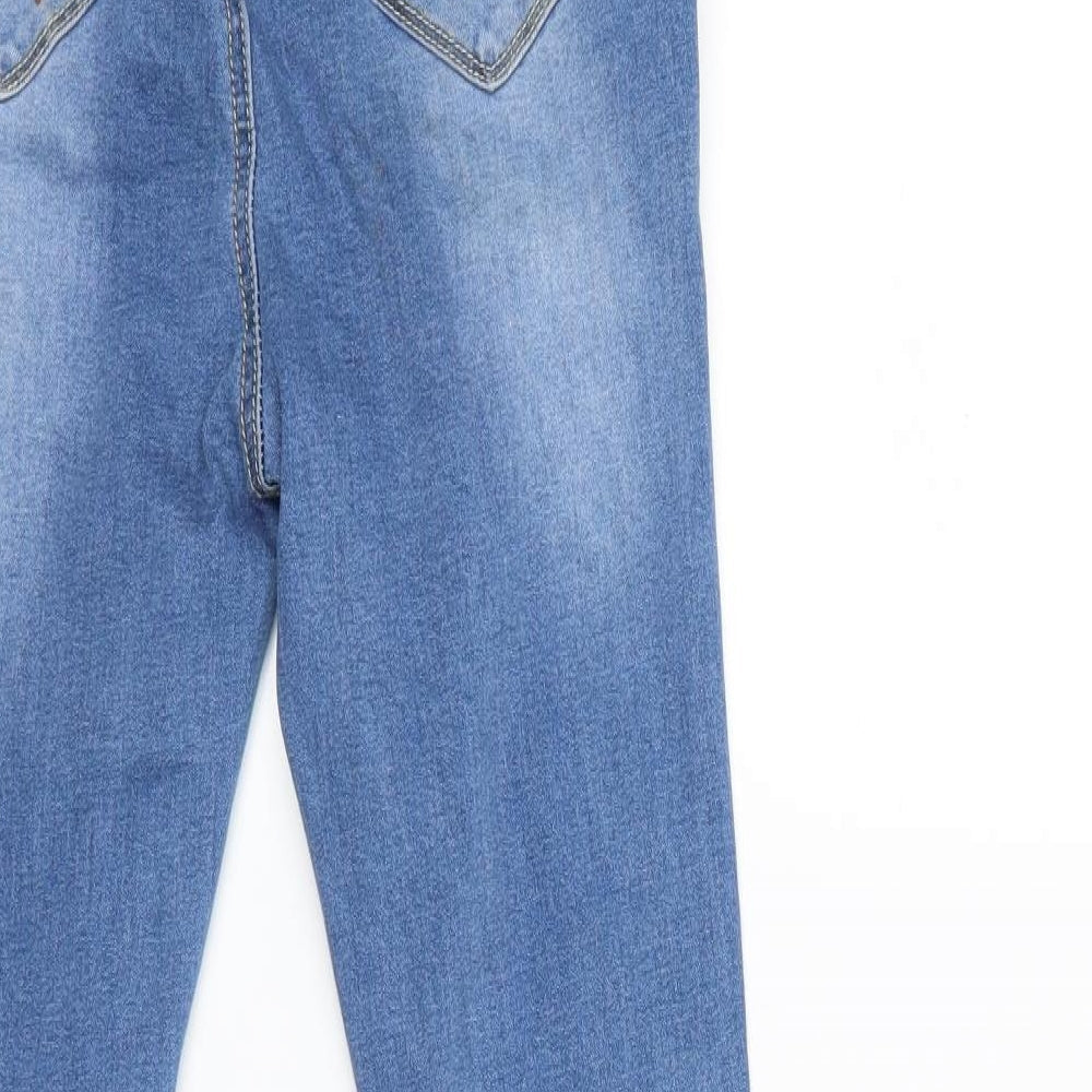 SheIn Womens Blue Denim Skinny Jeans Size XS L26 in