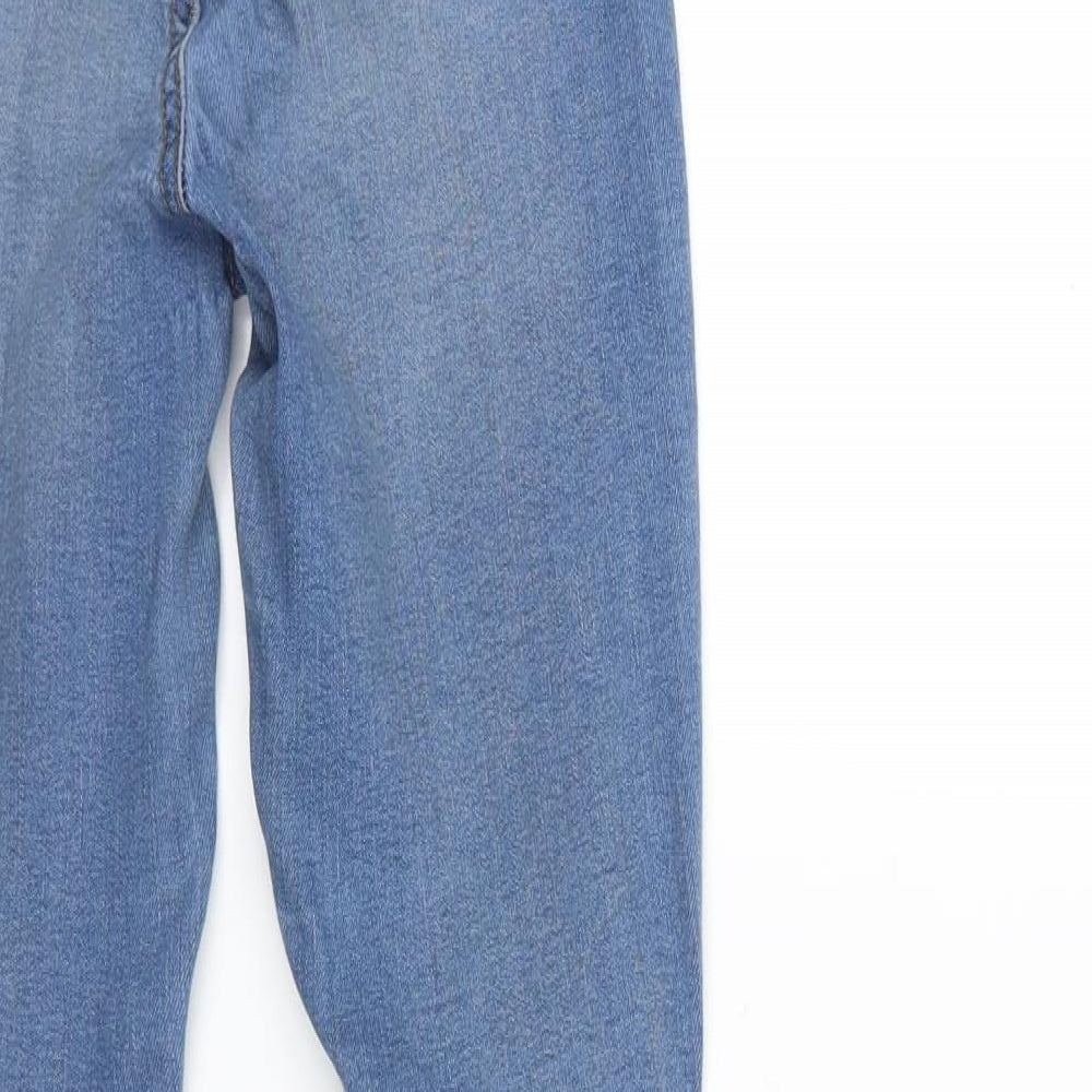 Denim & Co. Womens Blue Denim Skinny Jeans Size 6 L29 in