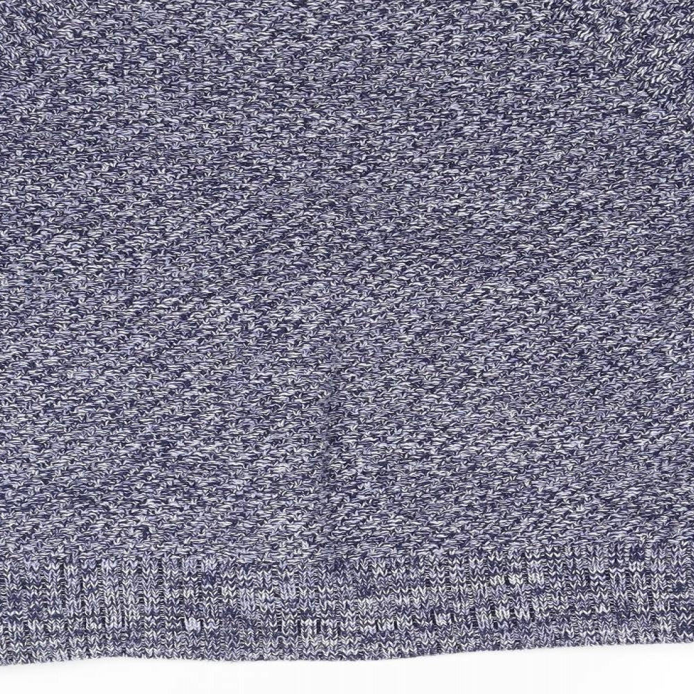 TU Womens Blue Knit Pullover Jumper Size 14