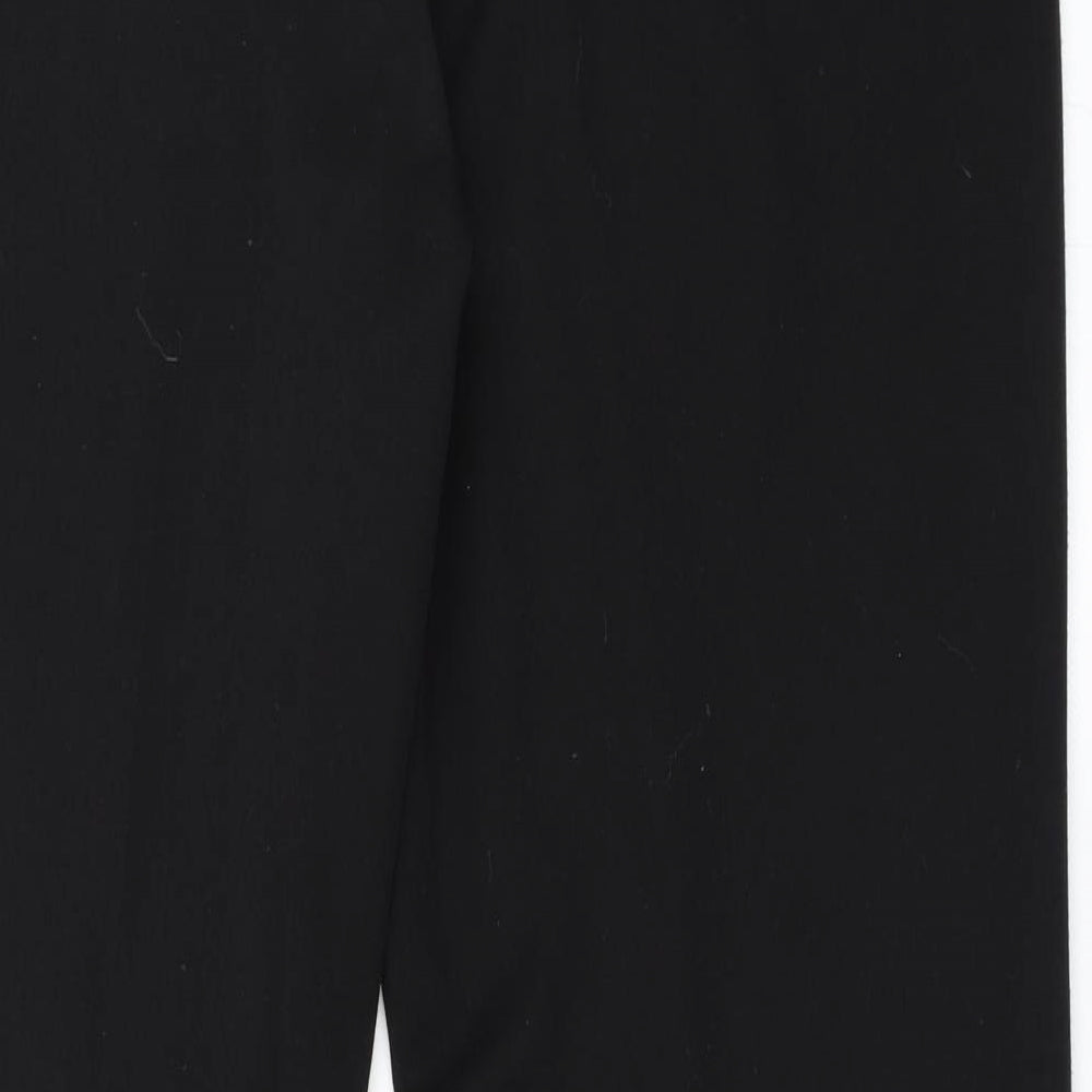 BM Collection Womens Black Trousers Size 18 L30.5 in