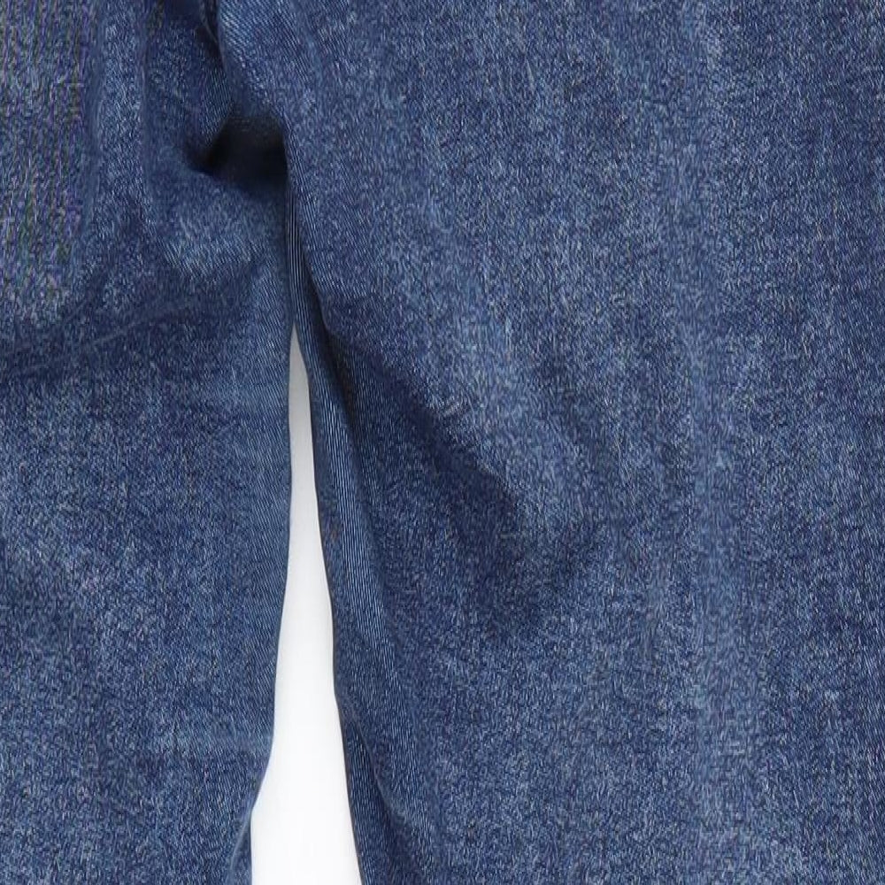 Womens UK Size 10 Eden Regular Fit Straight Blue Jeans