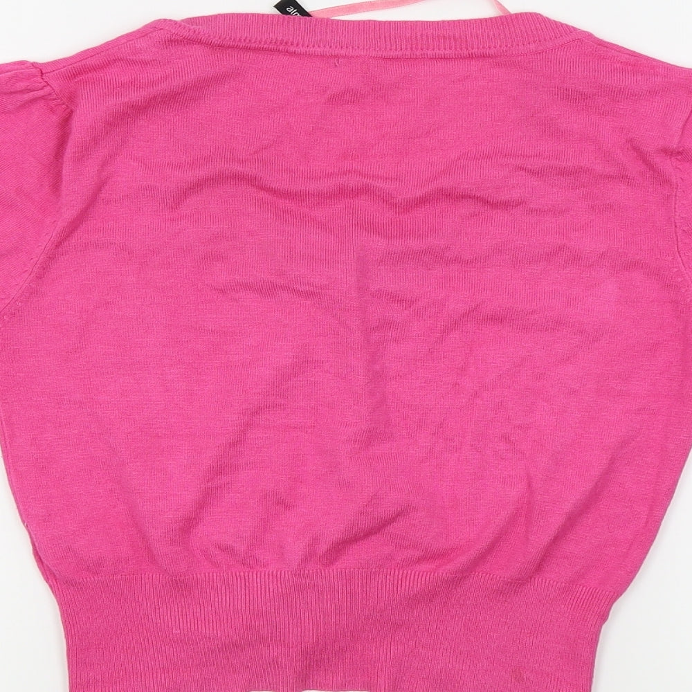 Atmosphere Womens Pink Cardigan Jumper Size 12