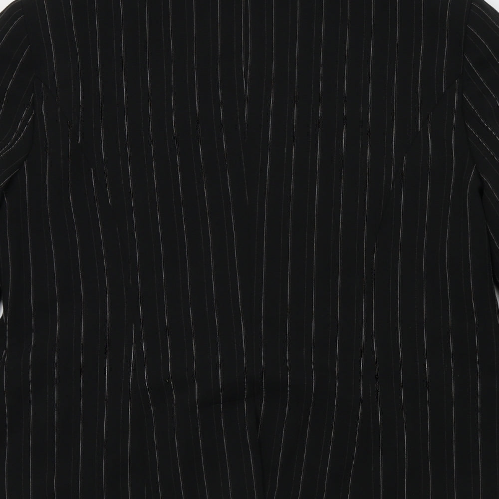 E-vie Womens Black Jacket Suit Jacket Size 14