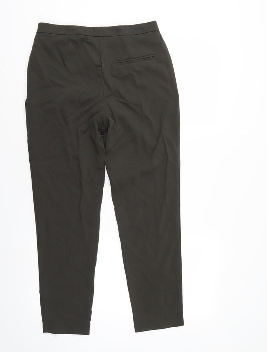F&F Womens Green Trousers Size 8 L24 in