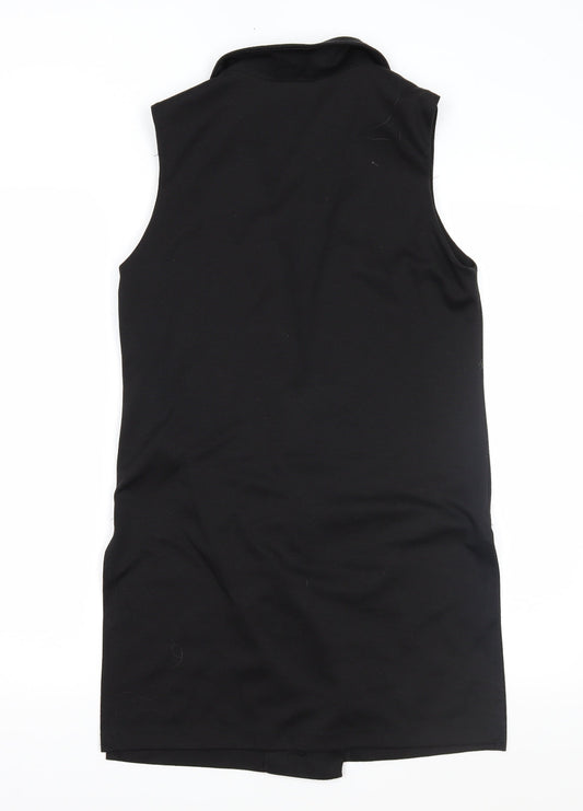 newlook Womens Black Wrap Jumper Size 10
