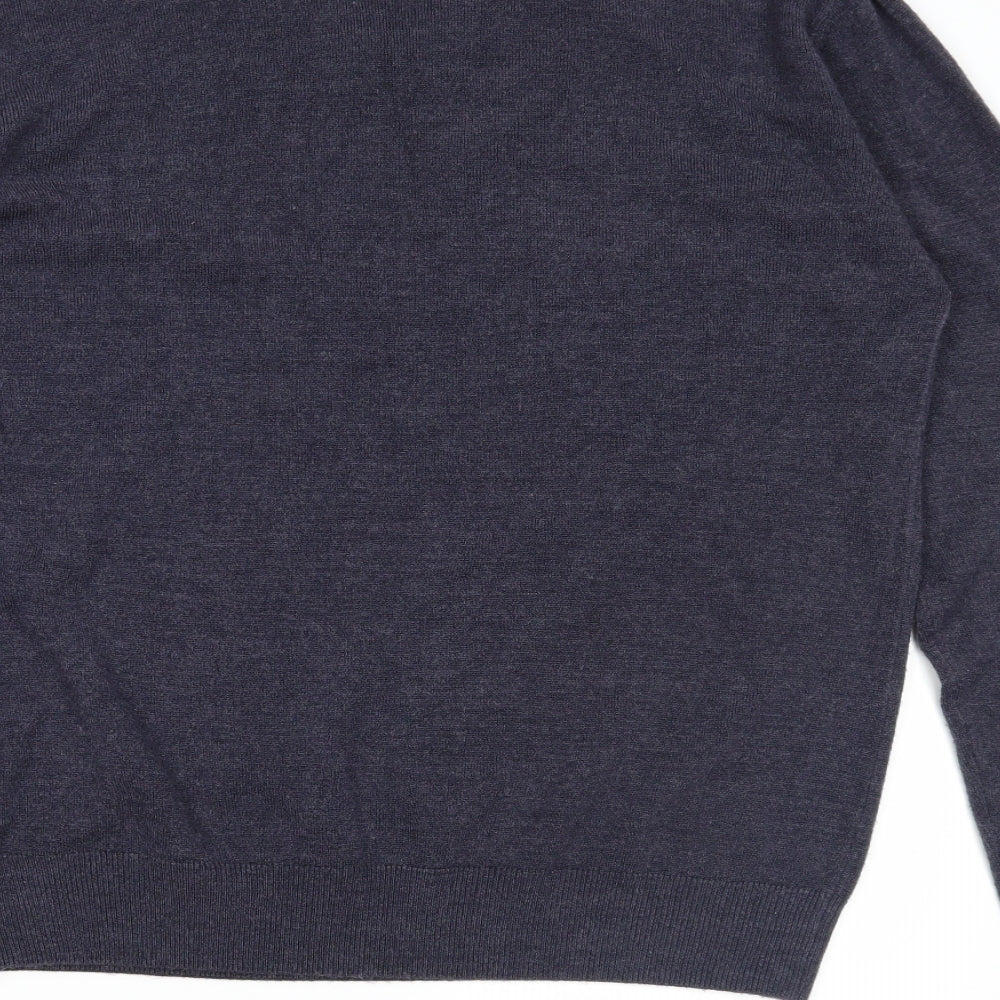 Kingston Mens Blue Pullover Jumper Size L