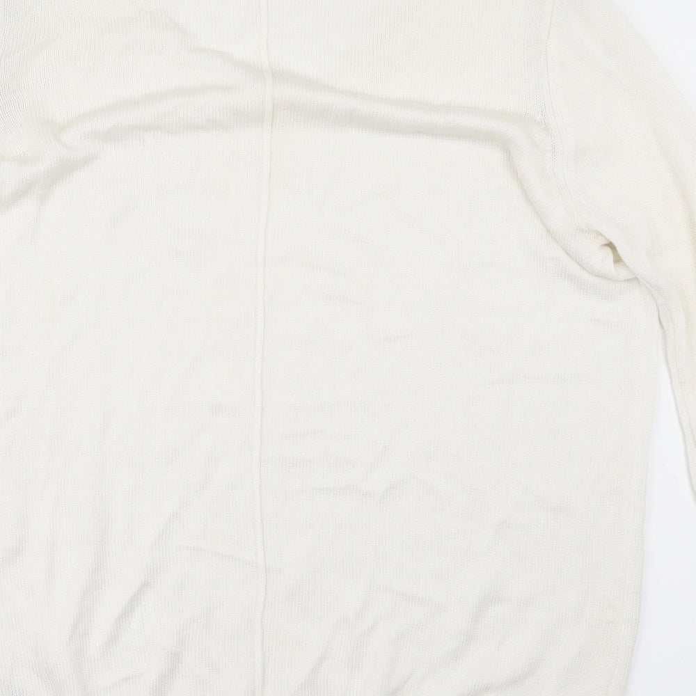Wallis Womens Ivory Pullover Jumper Size S