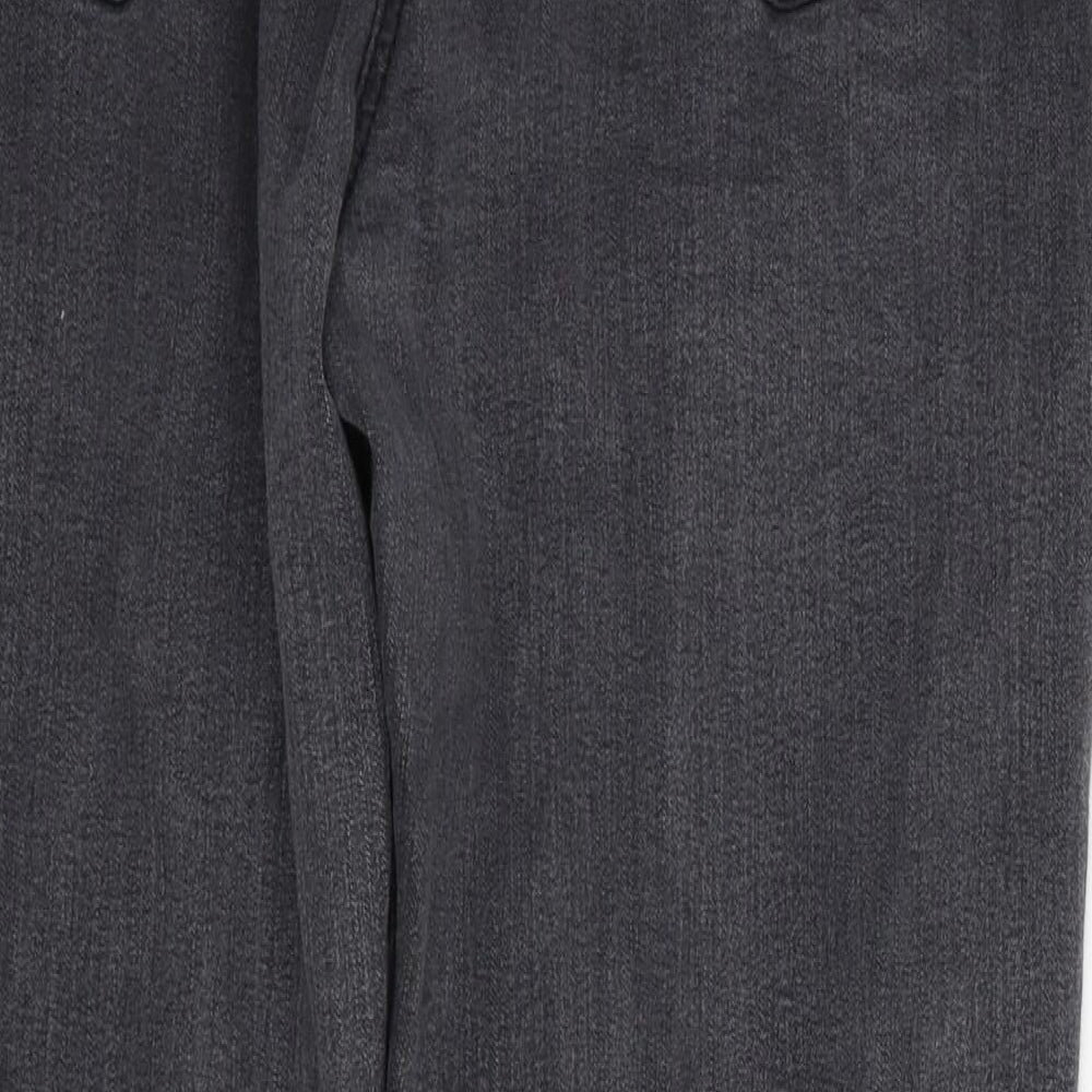 straight Womens Black Straight Jeans Size 36 in L27 in