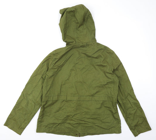 FOREVER 21 Womens Green Jacket Coat Size L