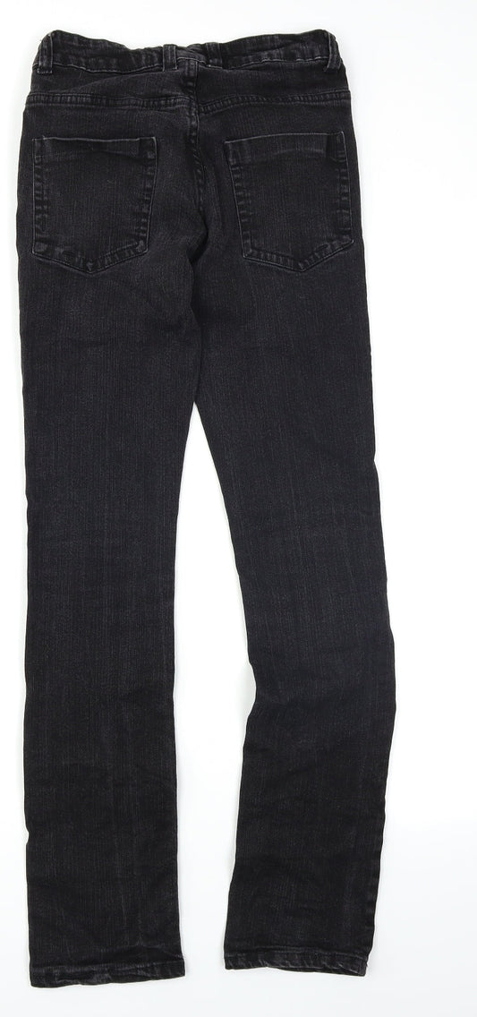 Falmer Womens Black Denim Skinny Jeans Size 8 L29 in