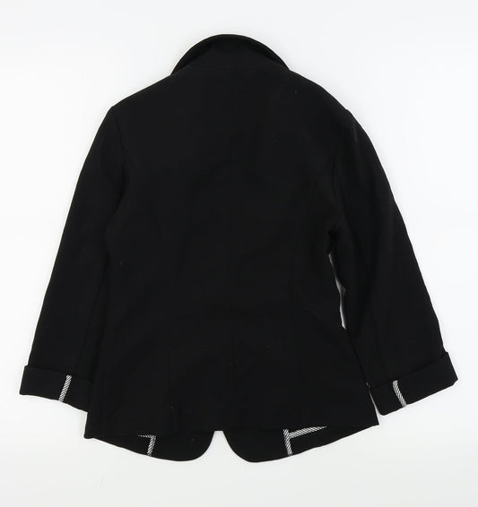New Look Womens Black   Jacket Blazer Size 6